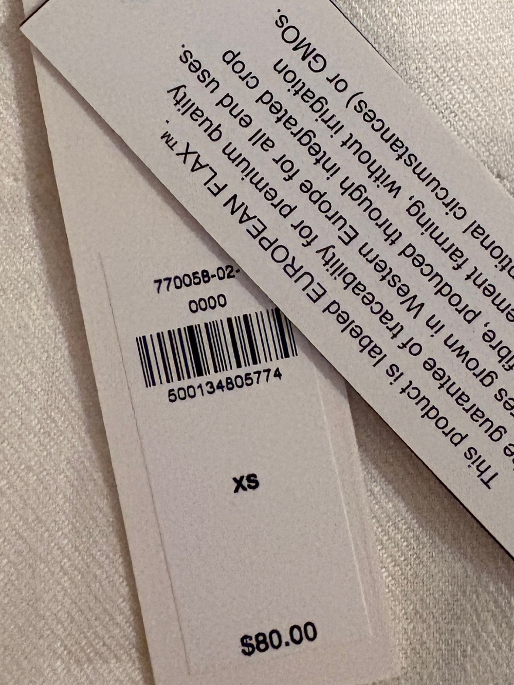 Banana Republic White Linen Square-Neck Crop Top - Picture 7 of 7